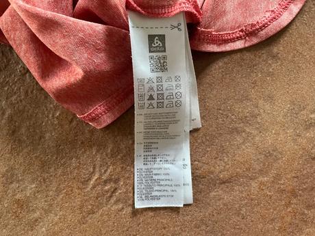 Oranžové tricko odlo, s