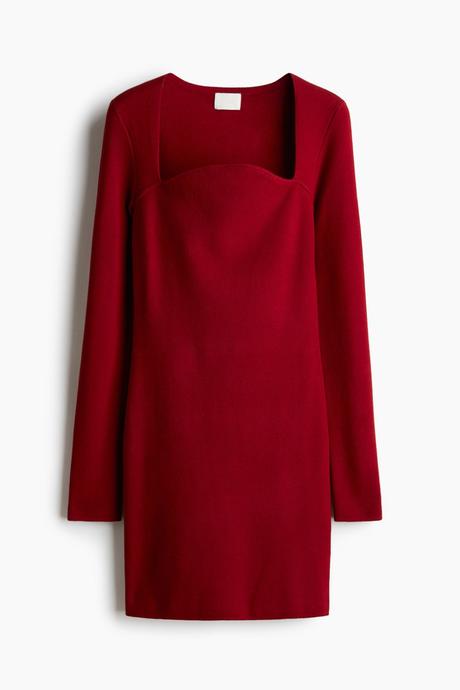 H&m - úpletové šaty, h&m,xs