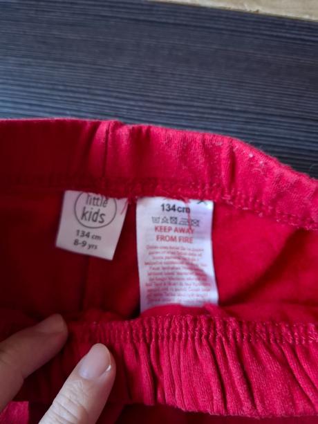 Zateplené vianočné legíny 128/134, pepco,128