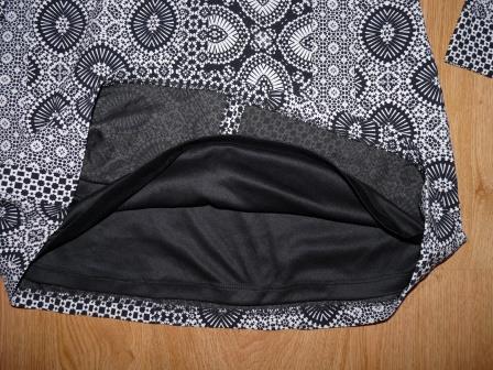 Čiernobiele šaty, zara,s