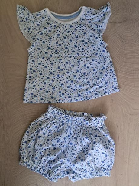 Kvetinový letný komplet mothercare, mothercare,68