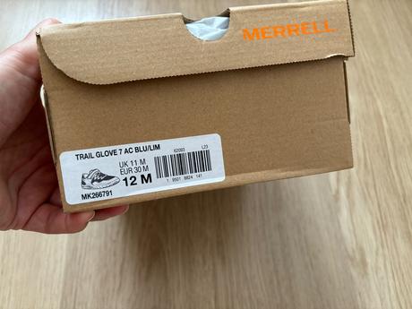 Tenisky merrel trail glove, merrell,30