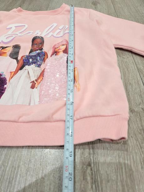 Mikina barbie, h&m,128