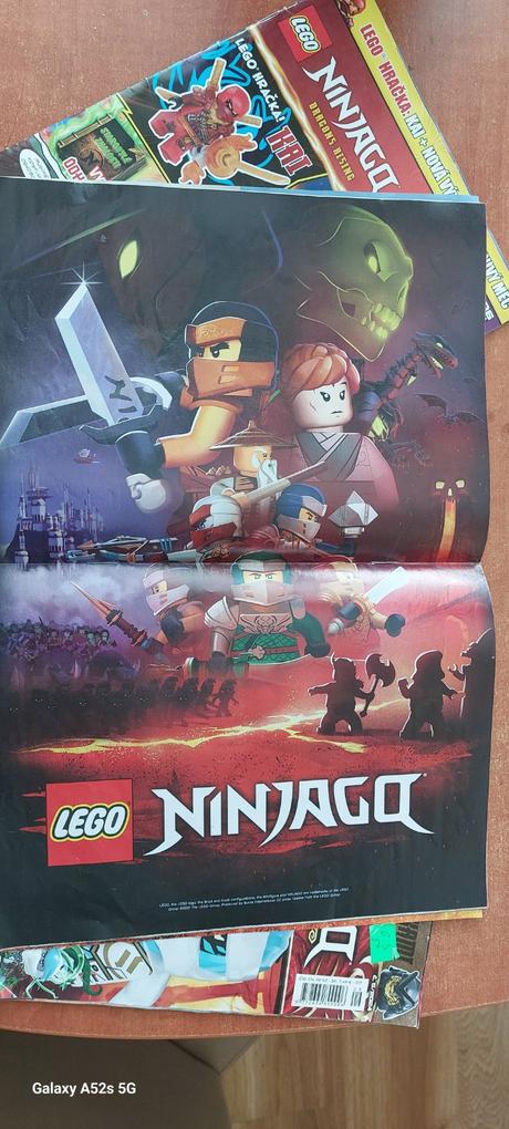 Lego ninjago časopisy 3x,