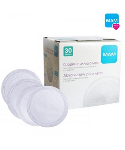 Mam vložky na dojčenie, 30 ks, 