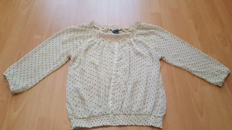 Bodkovaná blúzka, xl