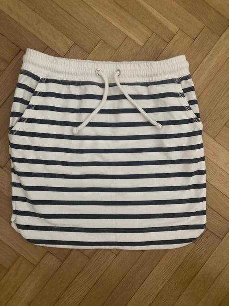 Tepláková dievčenská sukňa - námornícka, sinsay,xs