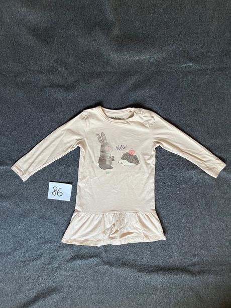 Predĺžené tričko, sinsay,86