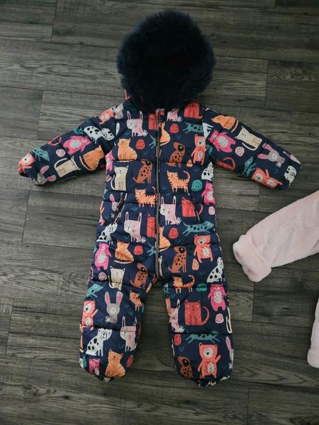 Zimná kombinéza + župan next 98, 86–98