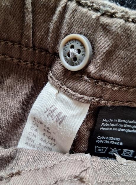 Nohavice, h&m,68