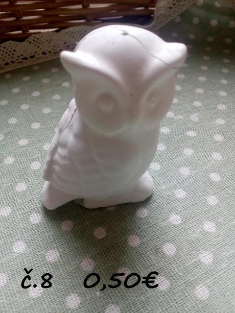 Sadrove odliatky na maľovanie,