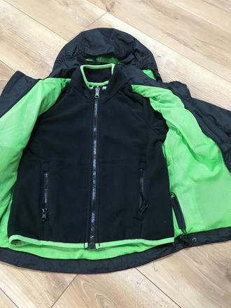 Nepremokavá bunda 2v1 crivit 110/116, crivit,110