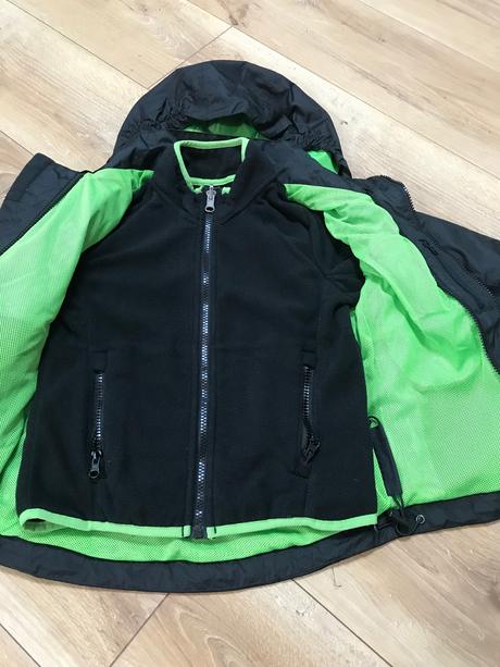 Nepremokavá bunda 2v1 crivit 110/116, crivit,110