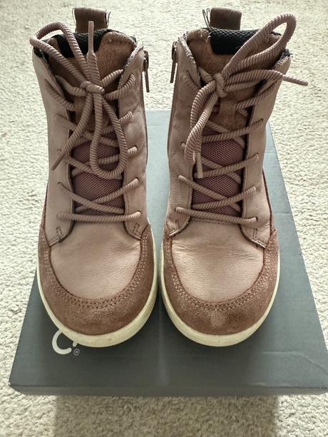 Kožené zimné topanky, ecco,31