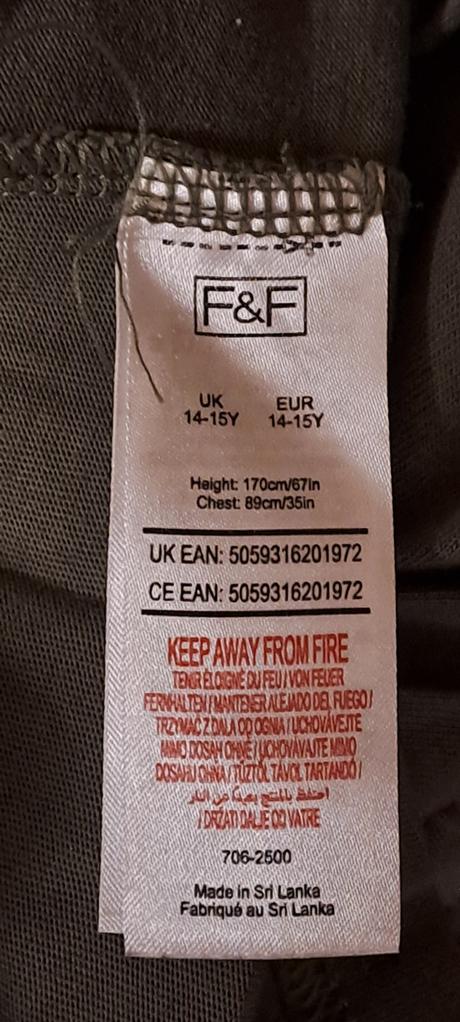 Hráčske tričko, f&f,170