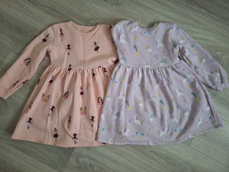 Mikinové šaty jednorožce víly, f&f,122