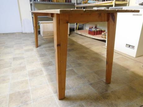 Stol záhradný drevený 205 x 65 cm,,