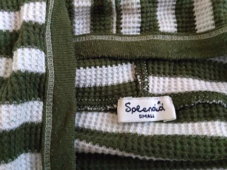 Pásikavé tričko s kapucňou splendid, s