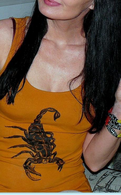 Tielko skorpión, amisu,m