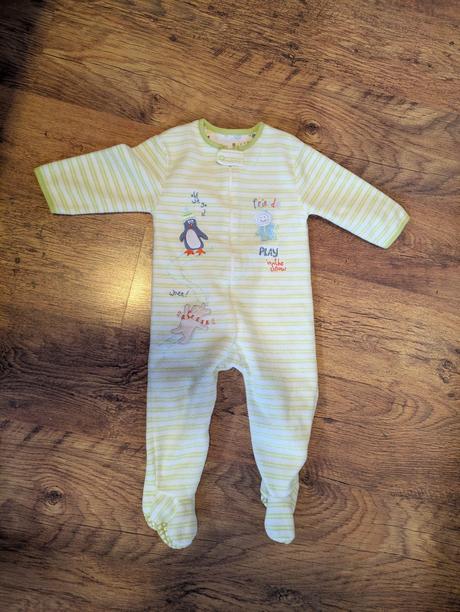 Overal teplý flisovy tučniak, mothercare,86