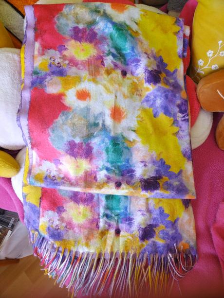 Kvietkovany šal, xl