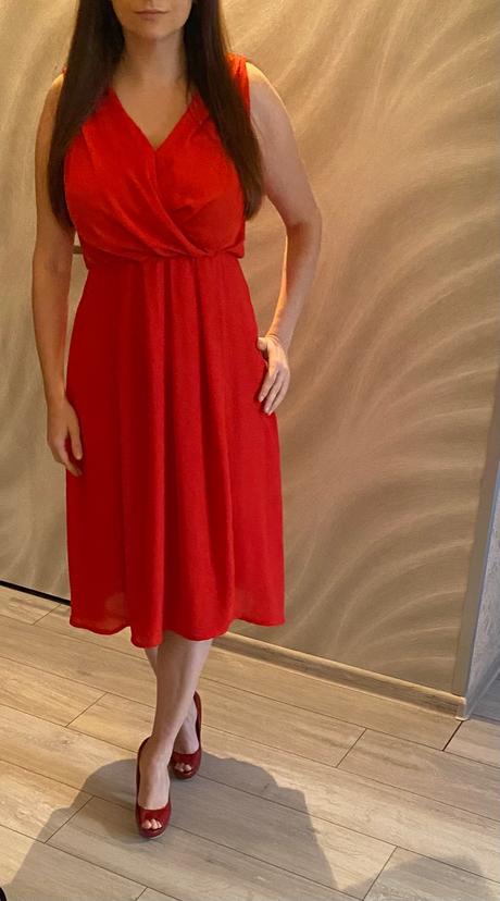 Cervene midi saty, mohito,36