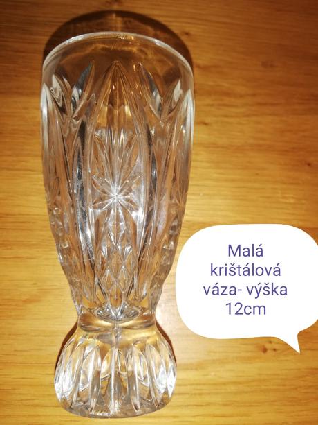 Malá krištálová váza, 