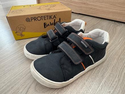 Kožené barefoot topánky protetika rasel navy 30, protetika,30