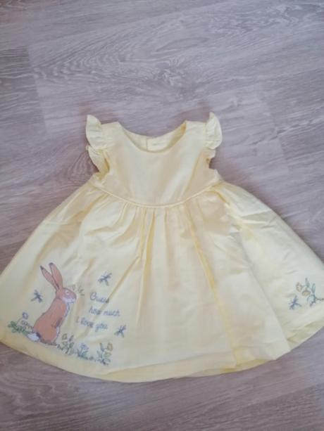 Šaty "hádaj ako veľmi ťa mám rád", matalan,74