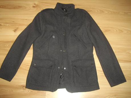 Športovo elegantný kabát, h&m,50