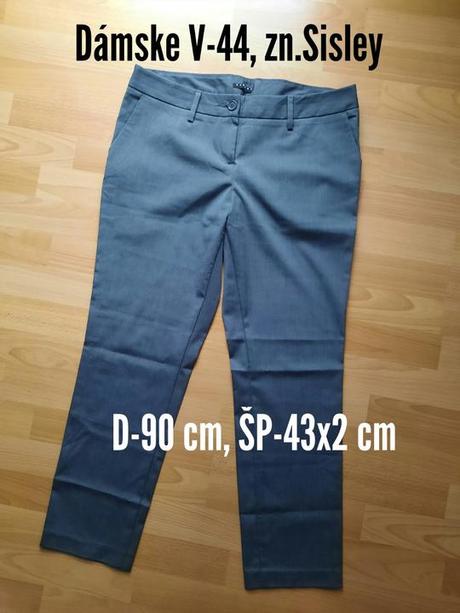 Dámske nohavice, sisley,44