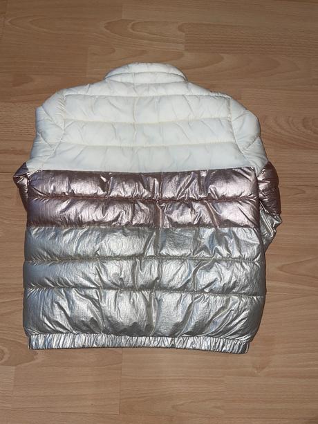 Metalická zateplená bunda zara, zara,122