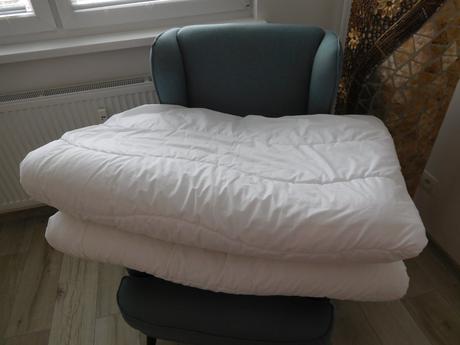 Celoročný biely paplon 220 x 140 cm,, 