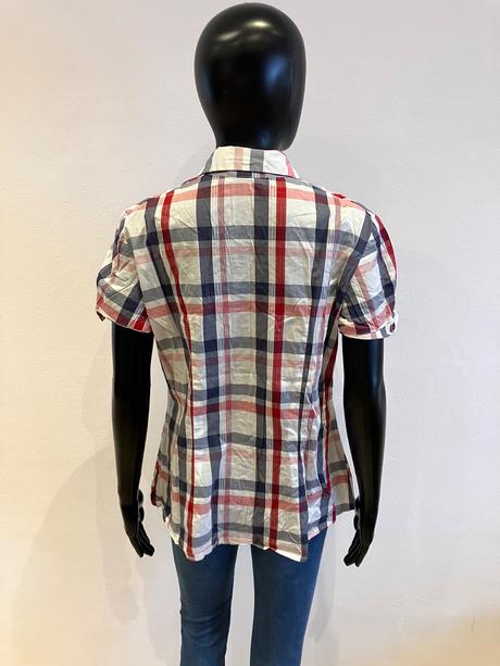 Dámska kockovaná košeľa rouge avenue (xl), xl