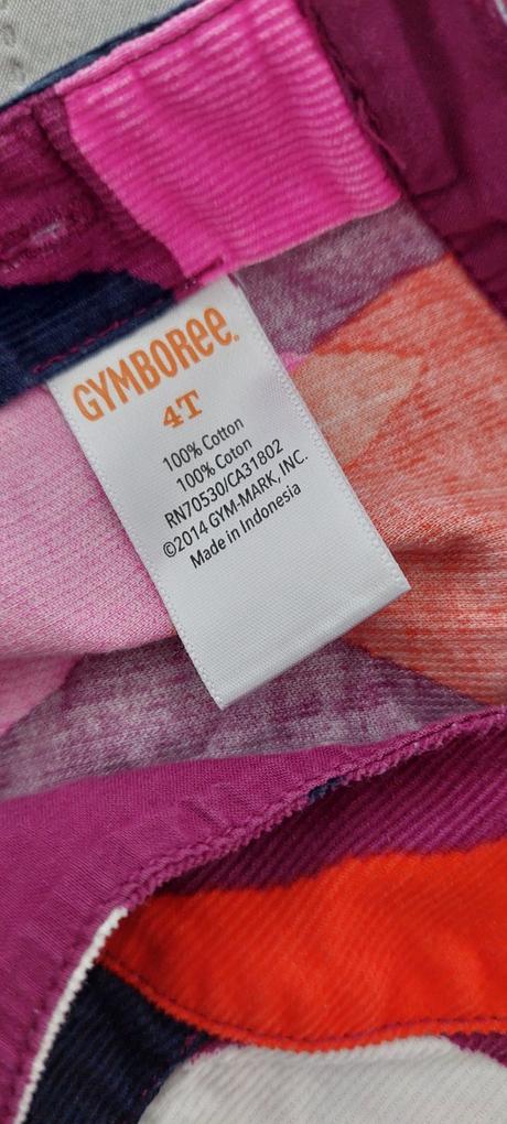 Gymboree menčestrové šaty, gymboree,110