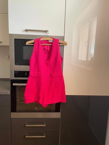 Zara ružový overal s, zara,s