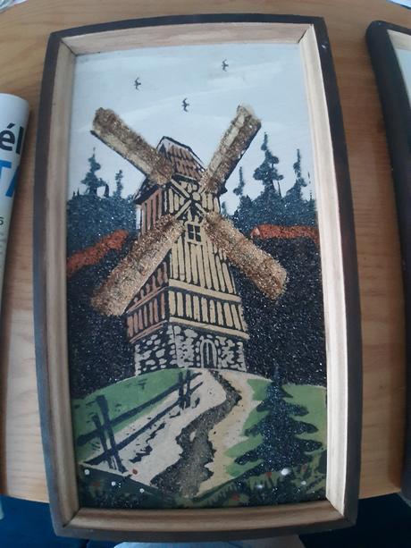 Trblietavý maľovaný obraz, 