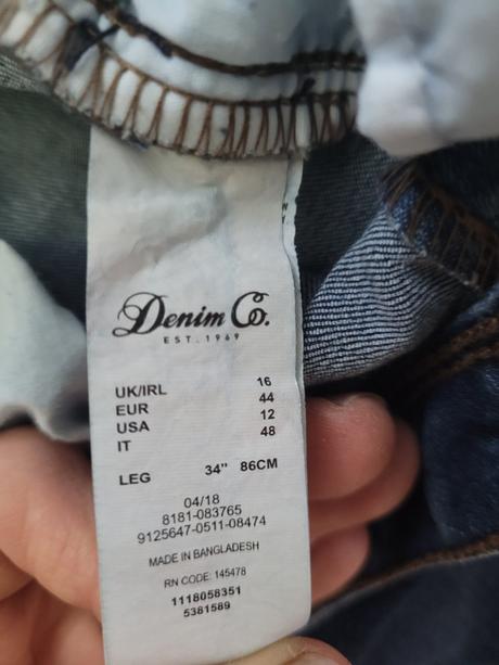 Rifle denim, denim,m