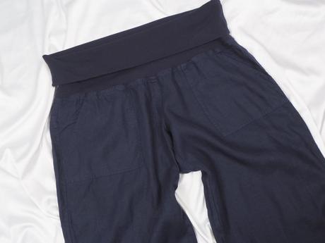 Luxusné ľanové nohavice monsoon, monsoon,44