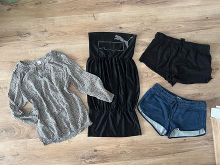 Blúzka camaieu a šaty puma a šortky, s