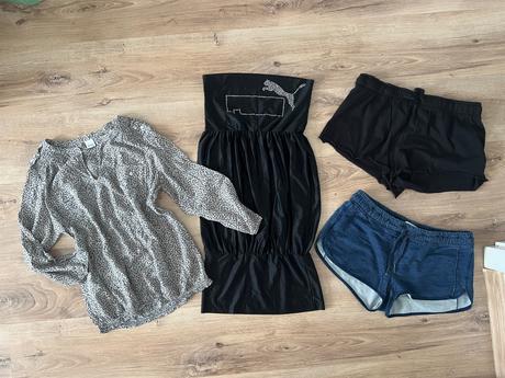 Blúzka camaieu a šaty puma a šortky, s