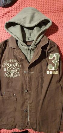 Predám chlapčenskú bundu/ športové sako, h&m,152