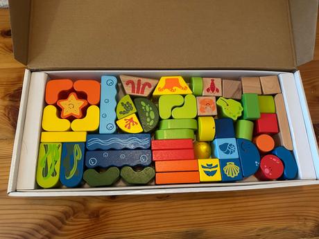 Drevená skladačka hape, 