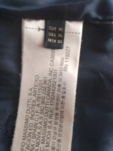 Kabatik massimo dutti, xl