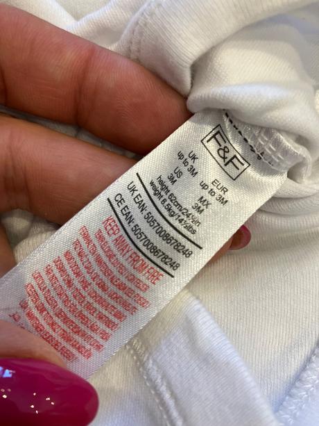 Chlapčenské tielkové body biele f&f (62), f&f,62