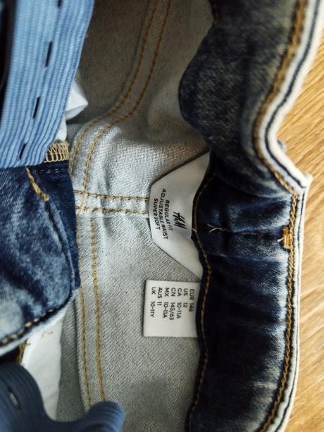 Riflové kraťasy, h&m,146