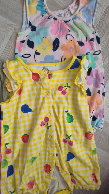 Letné overaly 4x veľ. 74, 68–80