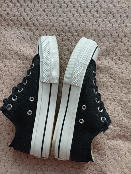 Čierne tenisky converse veľ.37,5, converse,38
