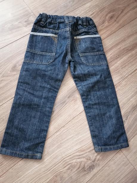 Podšité nohavice, rifle - 98/104, f&f,104