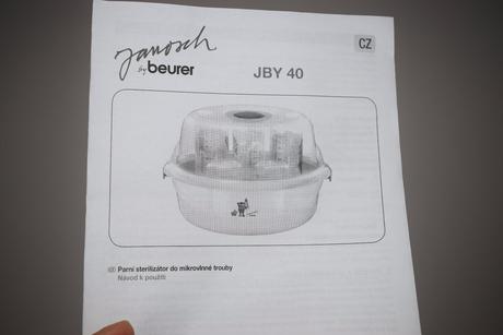 Parný sterilizátor zn. beurer na 5 fliaš, beurer